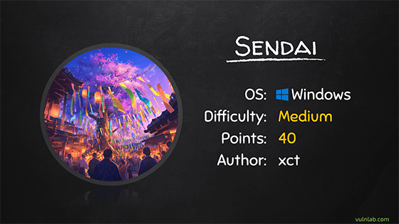 Sendai – Writeup (Vulnlab)