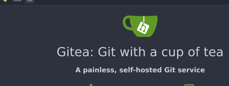 GITEA - Rapido y facil con Docker-Composed.